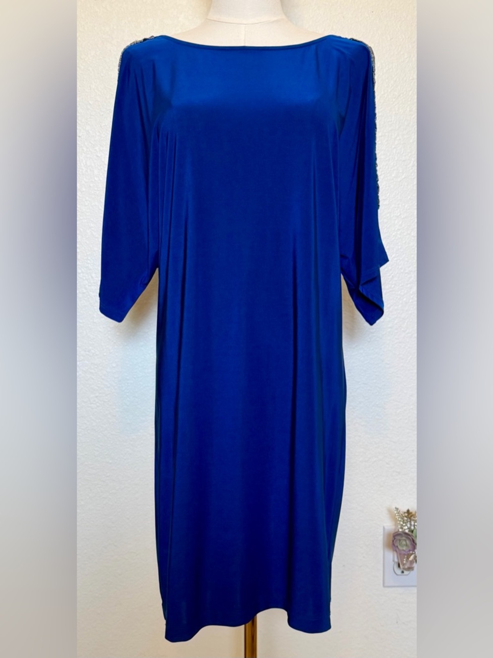 Cachet Vibrant Cobalt Blue Dress